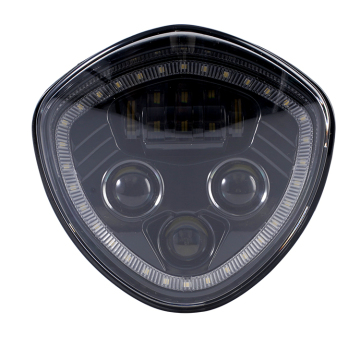 New Design Motorcycle LED Headlight with Angle Eye for Victory Cross Country