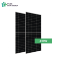 Solar Panel Mono Modules Bifacial 430W Hot Sale