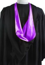UK Purple Academic Bachelors Hoods for College, University Graduation