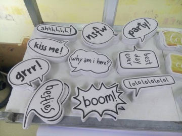 Custom Printed Clear Plastic Sign Board