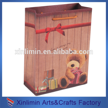 Hot sale paper bags with handles wholesale paper bag string