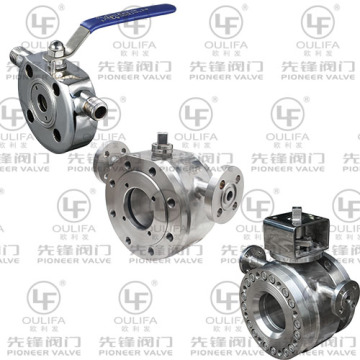 Heating Jacket Ball Valve with Wafer Flange End 16bar/150lb