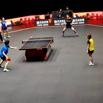 Lantai olahraga ITTF untuk pertandingan Olimpiade tenis meja