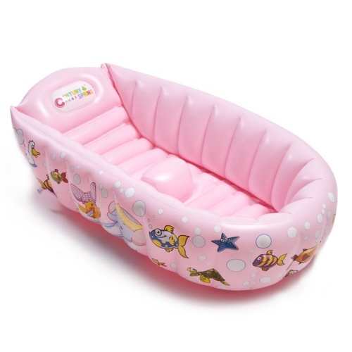 Non-slip baby bath tub