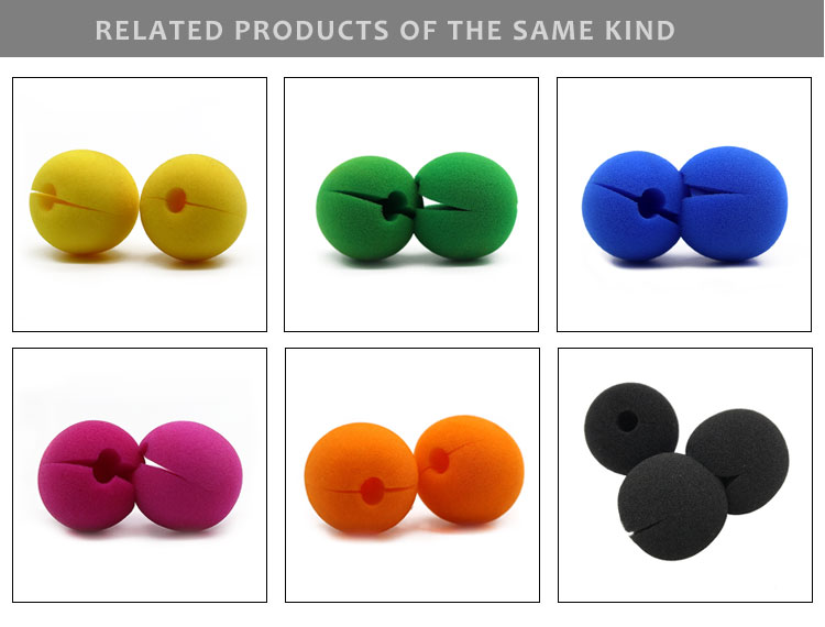 Cheap Foam Red Clown Nose Ball