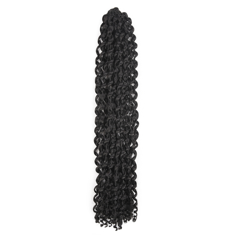 hot sale synthetic water wave hair water wave braiding hair water wave 18inch