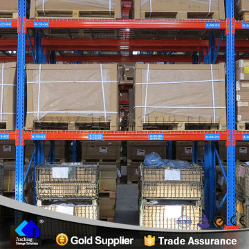 High Capacity Interlock Dexion Pallet Shelving With Wire Decking