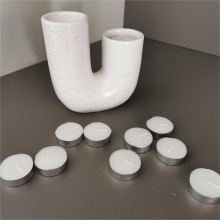 Direct supply Bulk Paraffin Candle with Aluminum Holder