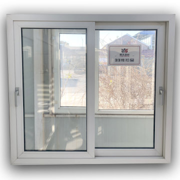 PVC Entry Doors Adjustable Window Screens Horizontal Sliding Windows