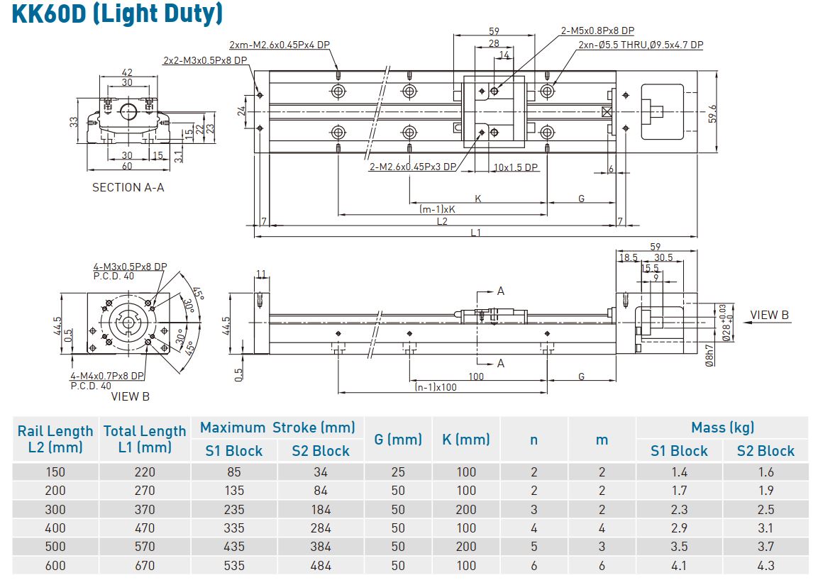 60D Light duty