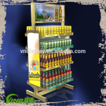 Convenience Store Display Racks, Soda Bottle Display Rack, Water Bottle Display Rack