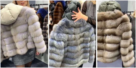 High Pile Imitation Fox Fur Eshp-386-7