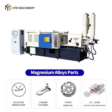 HTD Aluminum magnesium alloys parts casting machine