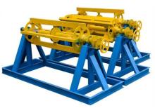 Material decoiler for roll forming machine