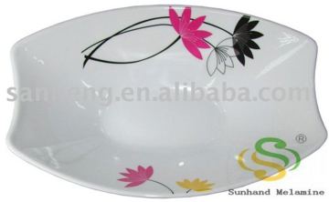 Melamine restaurant bowl set