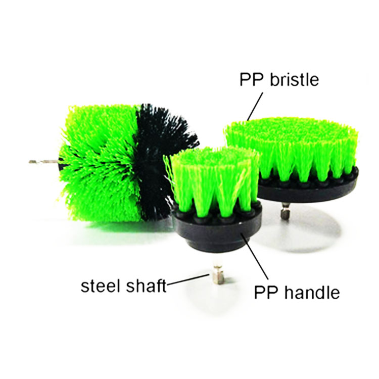 3pcs set popular high quality and durable drill brush