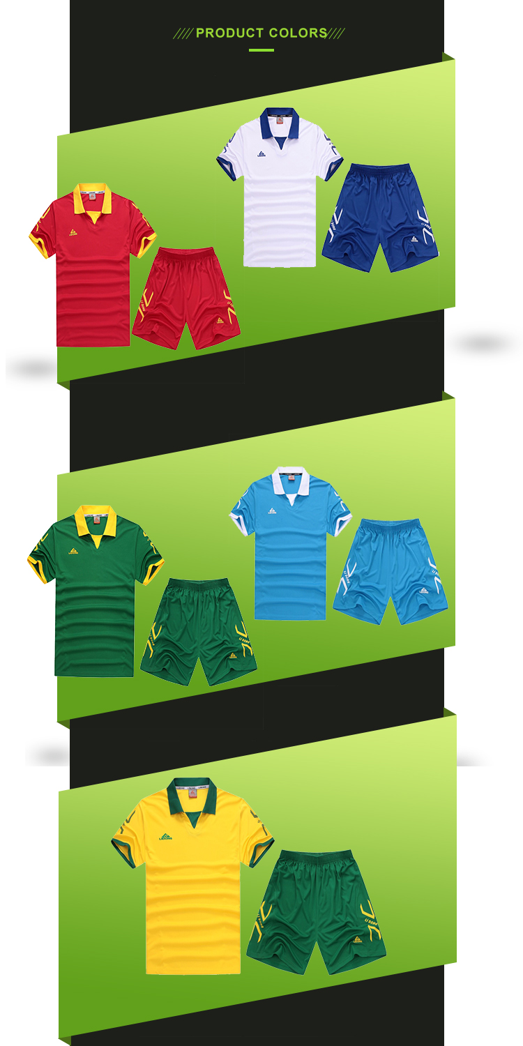 Wholesale Custom Cheap Soccer Uniform Set Soccer Jersey