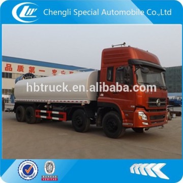 8x4 dongfeng 25000 liters water tank truck