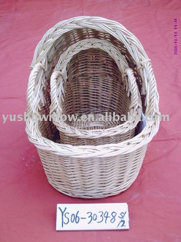 willow pet basket