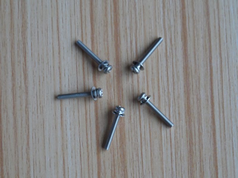 Phillips Pan Head Combination Screws (M2~M8)