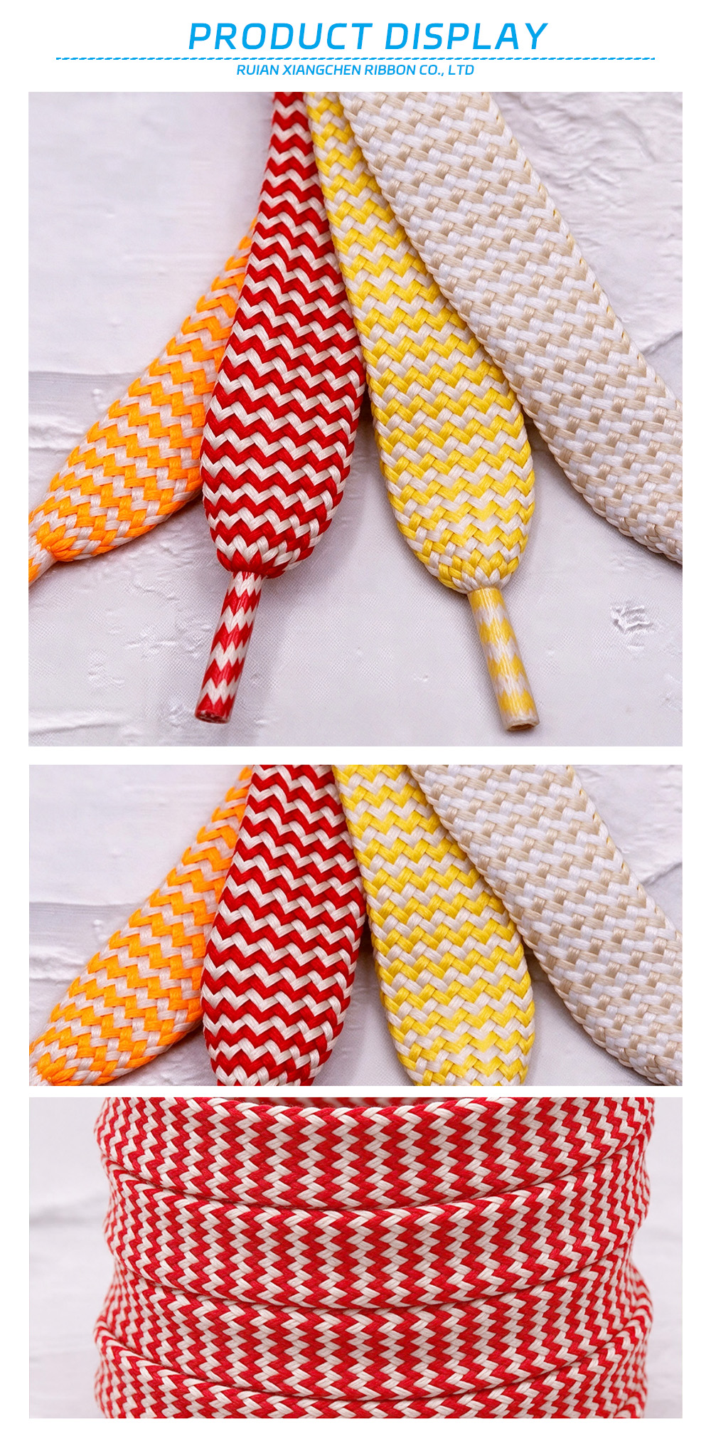 53-টু-টোন ওয়াইড ফ্ল্যাট ওয়েবিং-এক্স 53-Two-tone Wide Flat Webbing-x