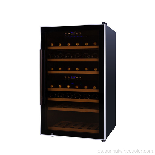 Refrigerador de vino de compresor independiente con CETL, CE, ROHS
