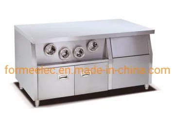 Working Table Restaurant Center Island