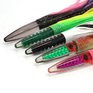 Big Game Plastic Trolling Marlin Tuna Resin Head Trolling Lures