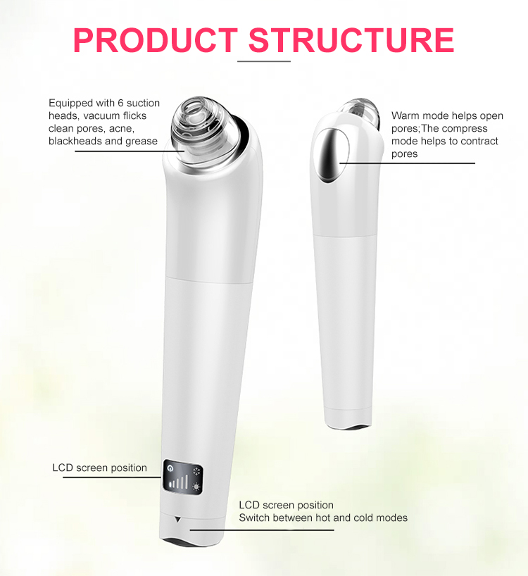 Blackhead remover tool nose blackhead deep clean machine suction blackhead