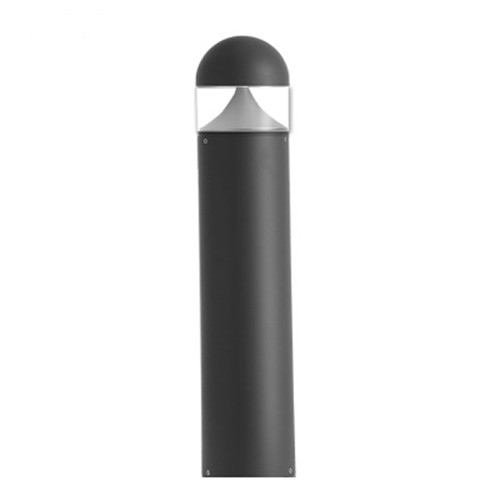 8w Black Outdoor Bollard Light