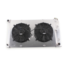 3 Row Radiator with Fans for 1968-1972 Chevrolet Chevelle Cutlass/GTO/Tempest LeMans/El Camino GMC C1500