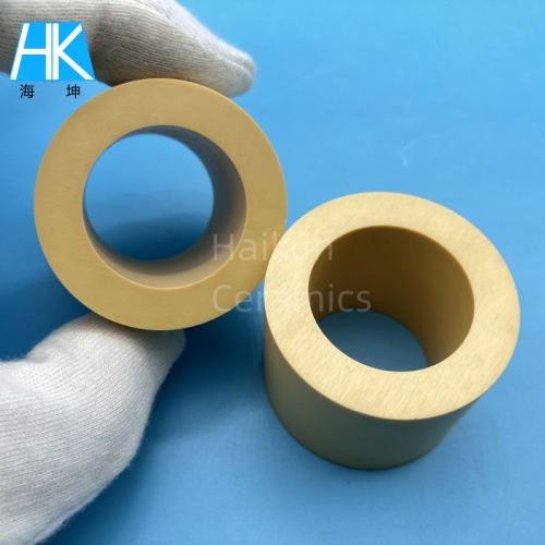 Zirconia Mg PSZ Ceramic Tube Pipe Sleeve Compoenents