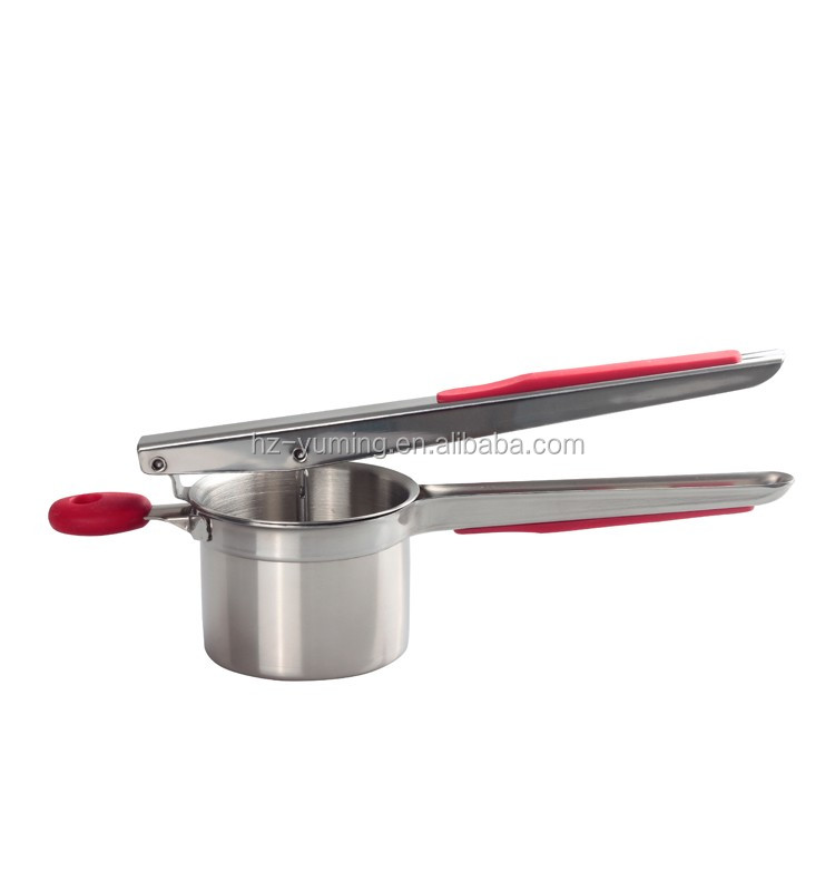 Kitchen Tool Stainless Steel Potato Ricer, Juice Press, Baby Food Mill