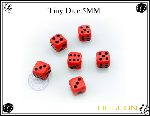 tiny dice 5MM