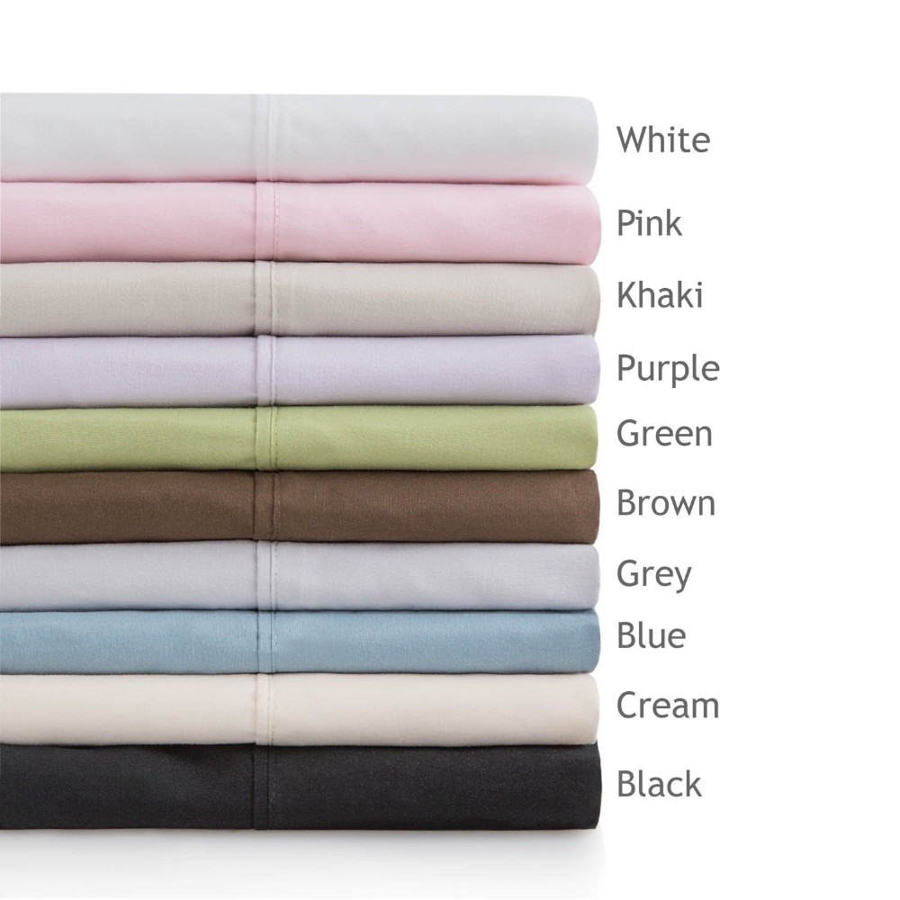 Wholesale egyptian cotton 1800 thread count microfiber bed sheet sets