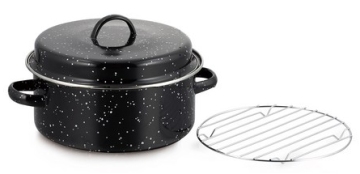 Enamel Roaster Pot with Rack (CY-RPot)