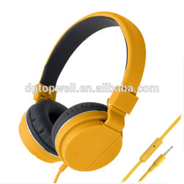 Mega bass music headphone for cell phone/ smart phone