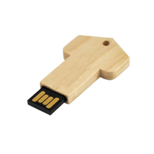 Wooden Key usb stick with custom Logo