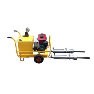 diesel power pack hydraulic stone rock splitter