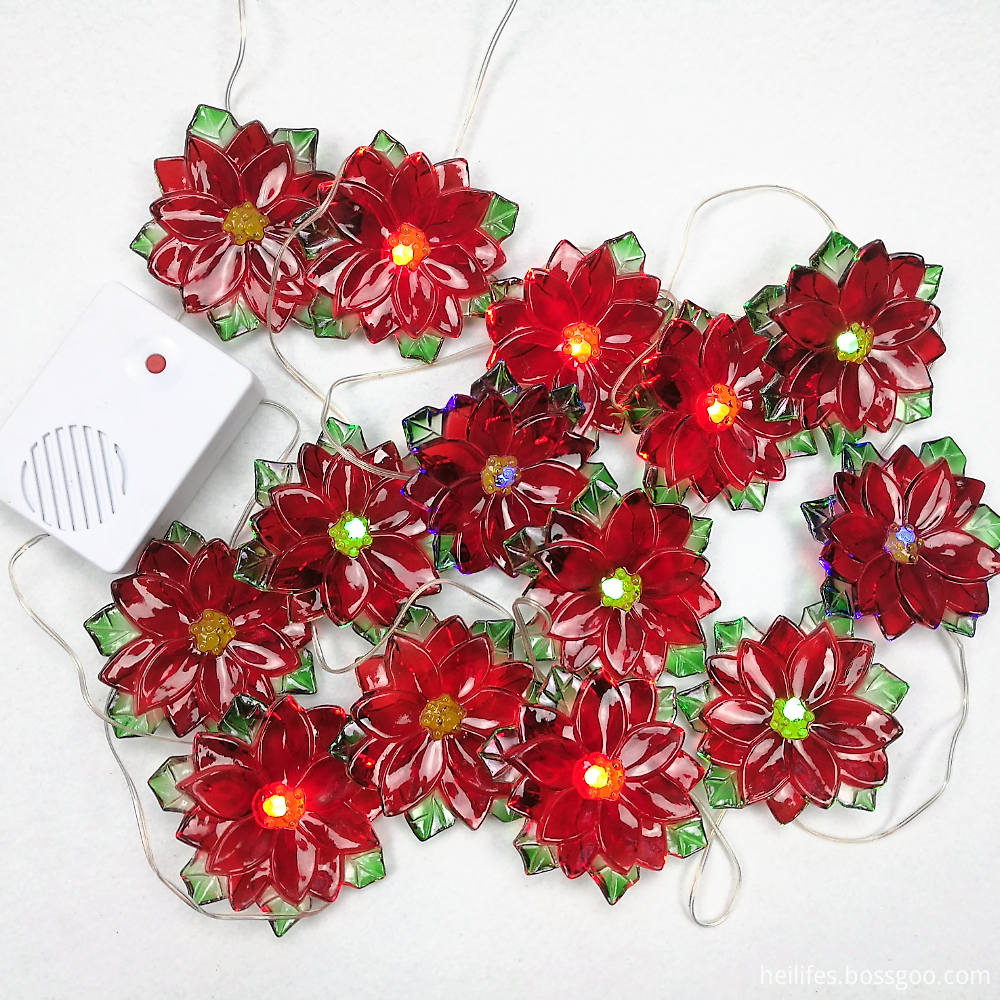 Christmas LED flowers