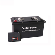 OEM DC/Battery Powered Aerial Lift Platform with Lithium Battery