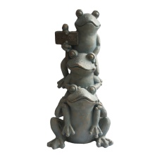 Large Polyresin Garden Decor: Triassic Frogs