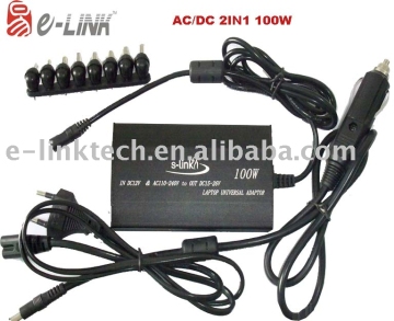 AC Adapter + Car Adapter