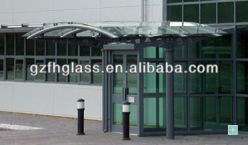 laminated glass canopy