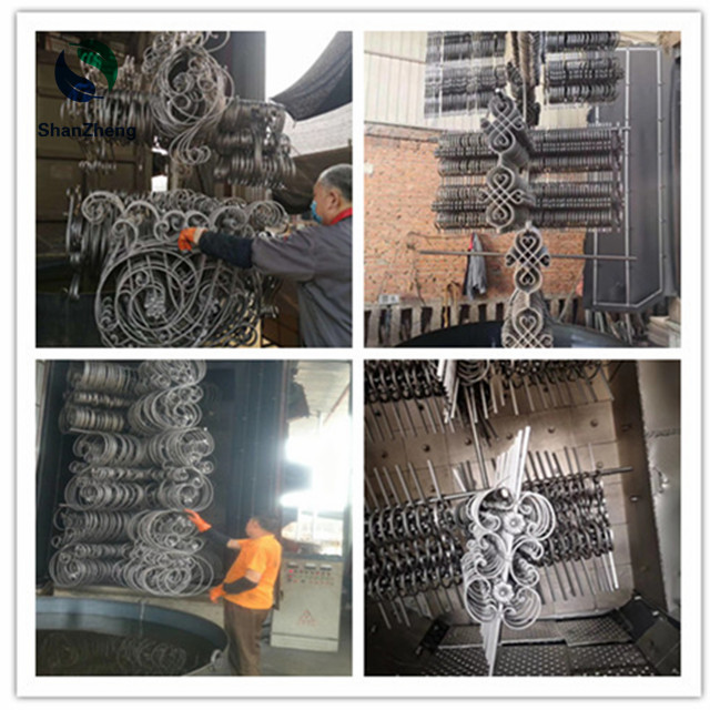 Wrought Iron Gate Decorative Ornaments Panel for Wrought iron Gate railing Or fence decoration Ornament