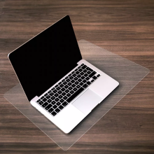 Waterproof Large Size PC Desk Mat with Transparent Mouse Pad