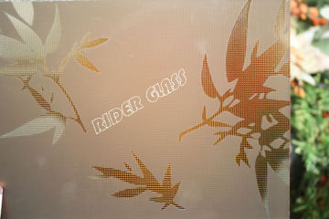 3-8mm Deep-Etched Pattern Glass