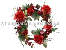 artificial rose garland