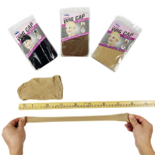 Wholesale mesh dome wig caps for making wigs, headband ventilated wig caps, 2Pcs/bag high quality stocking nude wig net cap