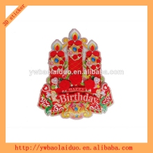 3d Holiday birthday wall sticker